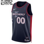 Maillot NBA Philadelphia 76ers Personnalisable Nike 2023-24 City Edition Swingman - Enfant